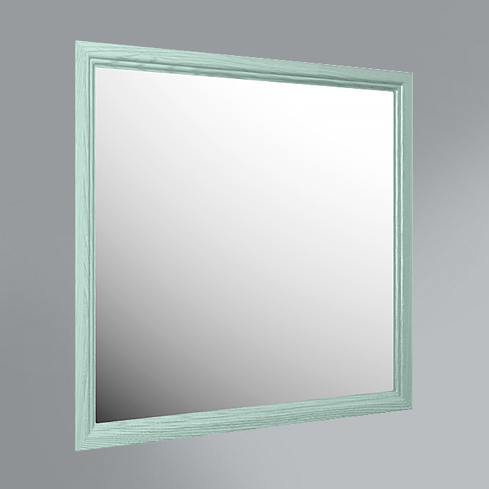 Панель с зеркалом Provence, 80 см зеленый<br>